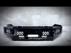 per Hilux Bull Bar in acciaio per paraurti anteriore Ranger per Dmax Front Bar con due luci a LED