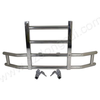 American Semi Big Truck Deer Guard Bumper Hand Polish
