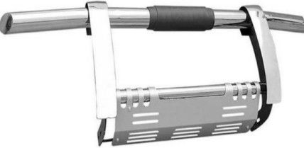 Nuovo Easy Car Fronte in acciaio inossidabile paraurti anteriore Bull Bar con luci a led per toyota Hilux Vigo Revo Rocco Nissan NP300 Navara Isuzu Mitsubishi Volkswagen Ford F150 Raptor Ranger