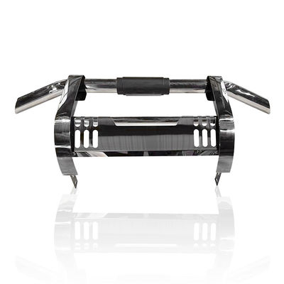 Nuovo Easy Car Fronte in acciaio inossidabile paraurti anteriore Bull Bar con luci a led per toyota Hilux Vigo Revo Rocco Nissan NP300 Navara Isuzu Mitsubishi Volkswagen Ford F150 Raptor Ranger