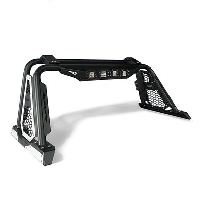 Roll bar sport per pickup in acciaio nero fuoristrada Accessori auto con luci LED per Ford Ranger Hilux Navara