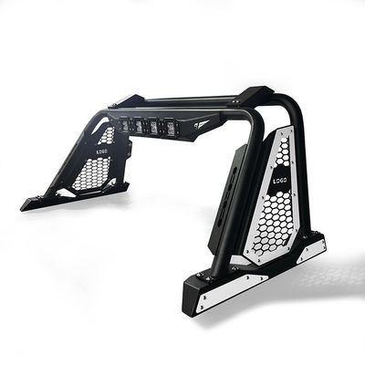 Roll bar sport per pickup in acciaio nero fuoristrada Accessori auto con luci LED per Ford Ranger Hilux Navara