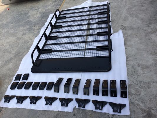 Toyota Car Roof Rack Platform 100% Tested Aluminum Alloy Roof Rack per attività di campeggio