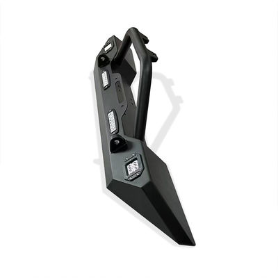 LED Truck Bull Bar Black Powder Coat Finish 12V Acciaio Montaggio con funzionalità di luce integrata