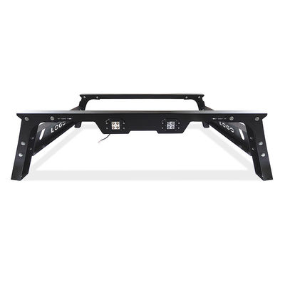 Set di barre di rullo per camion rivestito in polvere per Toyota Hilux Vigo Isuzu DM - Hardware di montaggio incluso