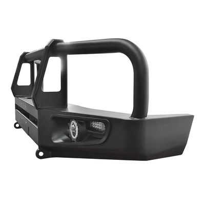 Off Road 4x4 Auto Parts Accessoiri auto in acciaio nero Bar di copertura anteriore per Toyota Hiace