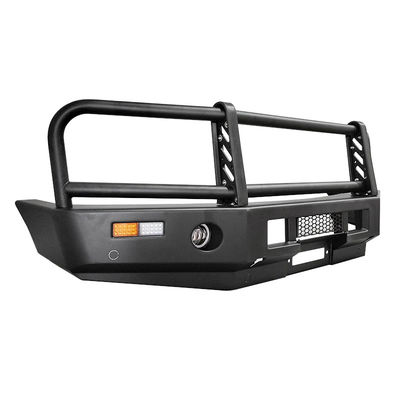 Off-road 4x4 accessori Acciaio nero anteriore paraurti Bull Bar con luci a LED per il serbatoio 400