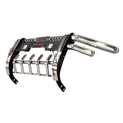 Off Road 4x4 Car Accessories Pickup Steel Front Grille Bumper Bull Bar For Toyota Hilux