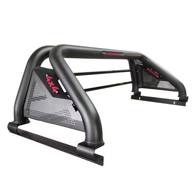 Off Road Customized Black Steel Sport Roll Bar Accessori per auto con luci del freno Per Hilux Navara