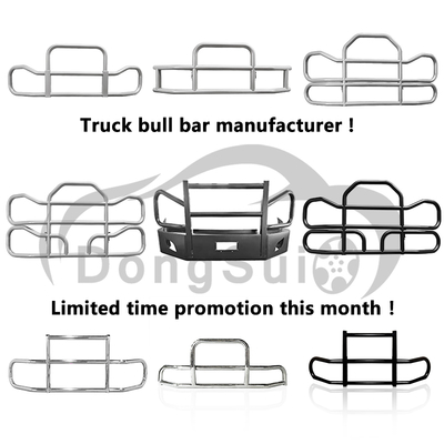 Paraurti per autocarri pesanti di alta qualità della fabbrica Dongsui, protezioni per cervi per Freightliner Cascadia, Volvo, International Prostar, Kenworth, Peterbilt, Mack Pinnacle