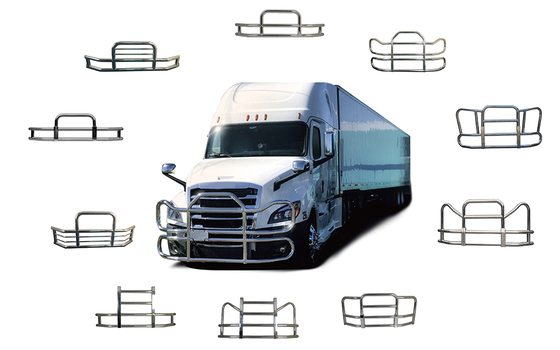 Paraurti per camion classici Dongsui Factory Strong North American Factory Original Price New Styled Semi Truck Deer Guards per Freightliner Cascadia Volvo International Prostar Kenworth Peterbilt Mack Pinnacle