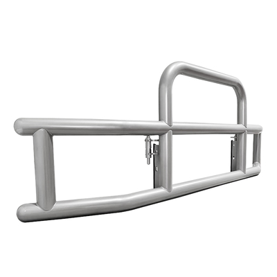 Paraurti per camion pesanti in acciaio argentato satinato per semirimorchi, per Cascadia, Volvo, Peterbilt