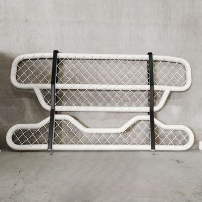 Tubo quadrato a tre strati 304 in acciaio inossidabile camion guardia del cervo paraurti anteriore personalizzabile per grandi camion