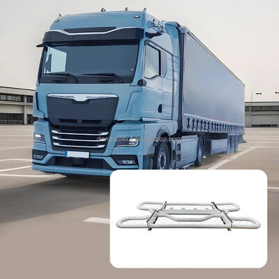 304 acciaio inossidabile tubo rotondo a due strati protettore anteriore del paraurti con dimensioni personalizzabili per camion For Volvo