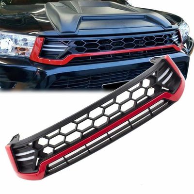 Peso leggero nero della griglia 3kg del paraurti anteriore della griglia della parte anteriore dell'automobile per Hilux Revo