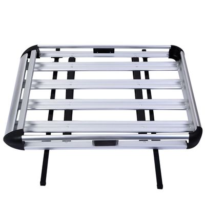 Scaffale per il tetto di auto in alluminio di dimensioni universali