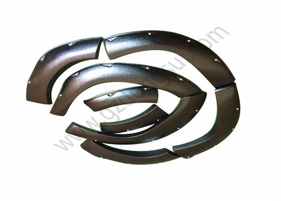 Materia plastica di aspetto del camion del cuscino ammortizzatore dell'ABS nero del chiarore per Toyota Fortuner