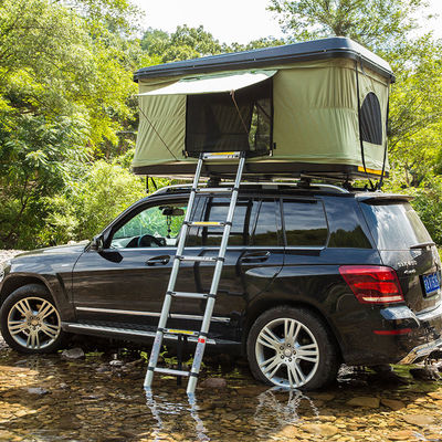 Installazione facile 4x4 Sunproof impermeabile Shell Roof Top Tent dura più leggera