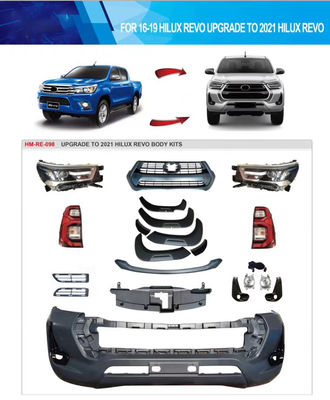 Aggiornamento di Hilux Revo 2016 al corredo di plastica 2021 del corpo dell'ABS di Revo