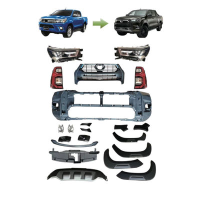 Produttore Wholesale dell'OEM per l'automobile 2021 di Rocco dell'aggiornamento di Toyota Hilux Revo Front Bumper Grille