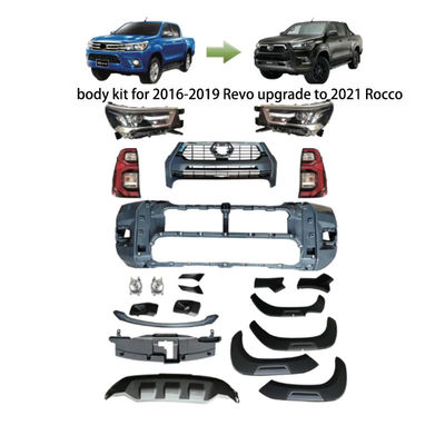 Produttore Wholesale dell'OEM per l'automobile 2021 di Rocco dell'aggiornamento di Toyota Hilux Revo Front Bumper Grille