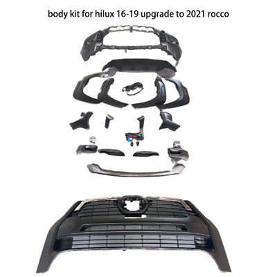 Produttore Wholesale dell'OEM per l'automobile 2021 di Rocco dell'aggiornamento di Toyota Hilux Revo Front Bumper Grille