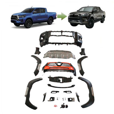 Produttore Wholesale Black Car Front Bumper Rocco 2020 dell'OEM 2021 corredi del corpo di ringiovanimento del viso