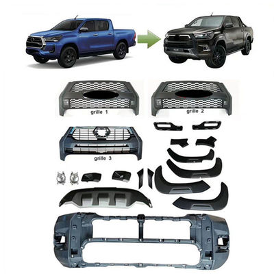 Produttore Wholesale Black Car Front Bumper Rocco 2020 dell'OEM 2021 corredi del corpo di ringiovanimento del viso