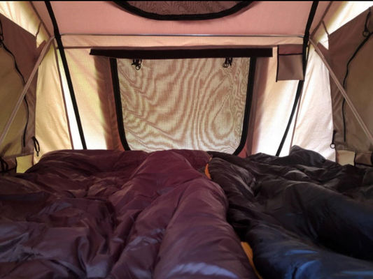 Camper di alluminio Shell Rooftop Roof Top Tent molle della persona impermeabile 4x4 4 con la stanza dell'annesso