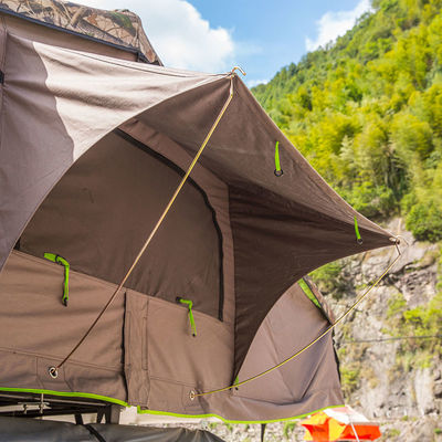 Tetto Shell Vehicle Roof Tent molle della tenda del lato dell'automobile di 4 persone