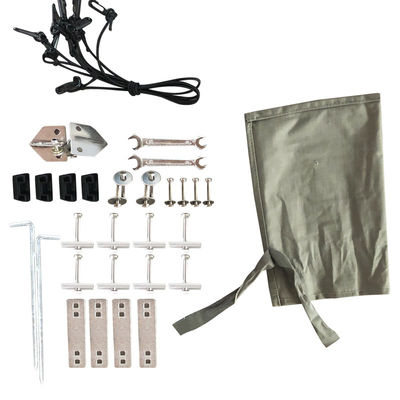 Tenda a tetto impermeabile 4x4 per 4 persone in alluminio auto da campeggio Soft Shell