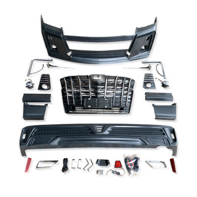 Carrozzeria di plastica Kit Facelift Front Rear Bumper Front Grille Hiace 2018+ dell'ABS