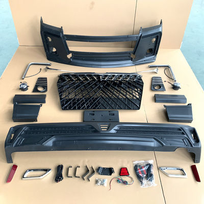 Carrozzeria di plastica Kit Facelift Front Rear Bumper Front Grille Hiace 2018+ dell'ABS