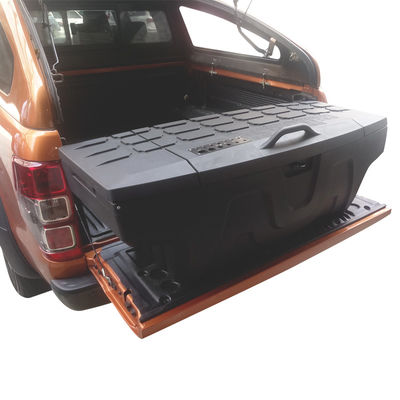 singola cassetta portautensili di plastica di stoccaggio del letto del camioncino del riempitivo del letto di camion della porta 4x4