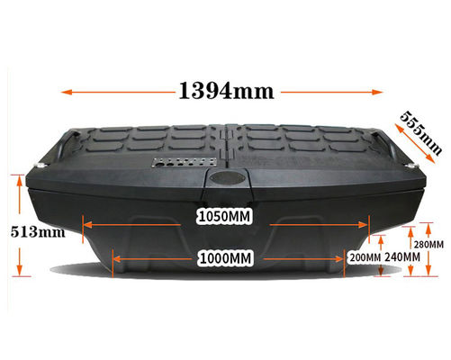 Plastica protetta UV antiurto del PE di Ford Ranger Pickup Bed Extender