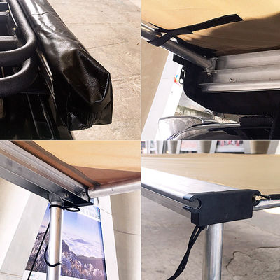 Tenda impermeabile del tetto dell'automobile della prova UV tenda alla moda della tenda del lato dell'automobile di 4 stagioni