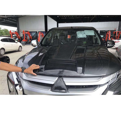 Automobile 2020 dell'ABS di Mitsubishi Tritone Front Bumper Guard 4x4 Hood Bonnet Scoops Cover