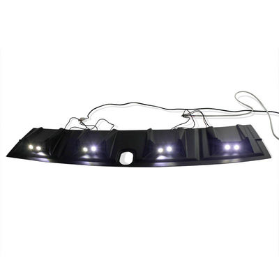 Luce del diruttore dell'automobile di Matte Black Top Cover Front per Mitsubishi Tritone L200 2019 2020 202