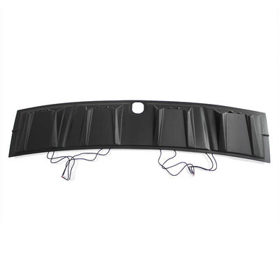 Luce del diruttore dell'automobile di Matte Black Top Cover Front per Mitsubishi Tritone L200 2019 2020 202